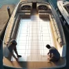 DIY Boat Rug Mat Floor Template Kit - Image 3